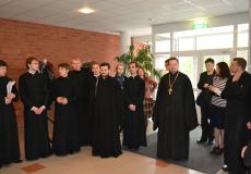 Smolensko dvasinės seminarijos delegacija